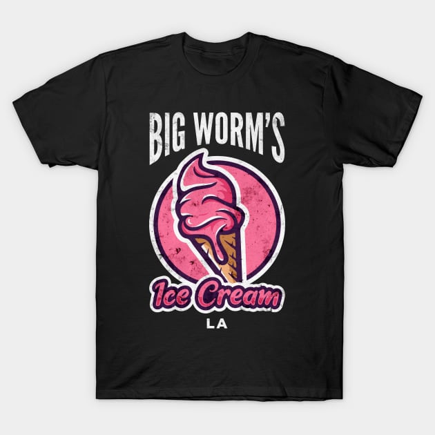 Big Worm's Ice Cream T-Shirt by oskibunde